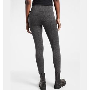 Athleta Delancey Herringbone Textured tight Leggings Size Médium